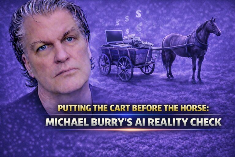 Cart Before the Horse: Michael Burry’s AI Reality Check