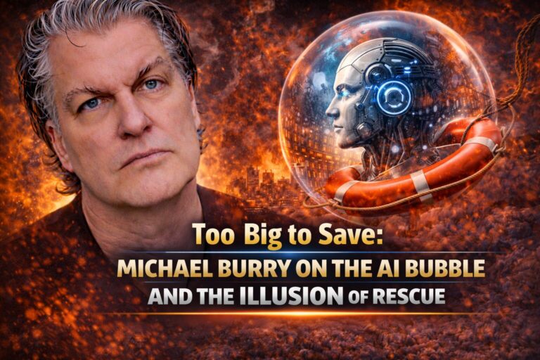 Too Big to Save: Michael Burry on the AI Bubble and the Illusion of Rescue